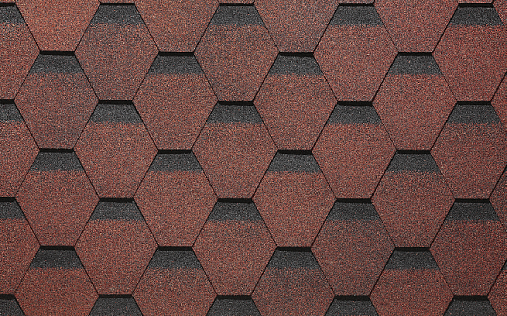 Гибкая черепица Docke Pie Premium Шеффилд Клубника (Деке Пай Премиум)