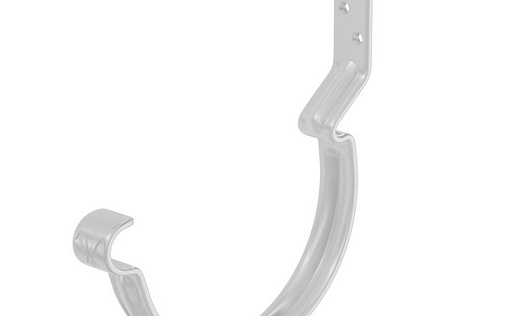 Короткий держатель желоба Aquasystem Премиум 150 мм, Pural, RR 20 (с комплектом крепления У)