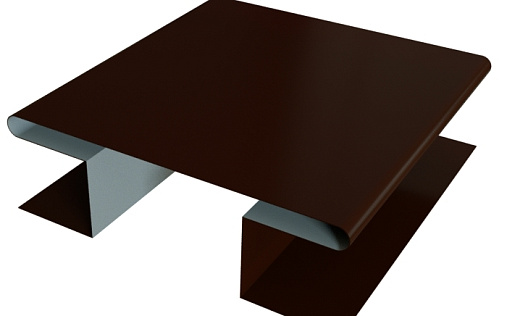 Планка H-образная стыковочная сложная Grand Line с покрытием Satin Matt TX 0,5 мм RAL 8017