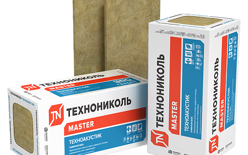 Каменная вата Технониколь Master Техноакустик 100 мм