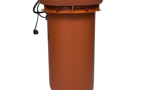Вентилятор с шумопоглотителем Vilpe ECo220Р/160/700 Кирпичный