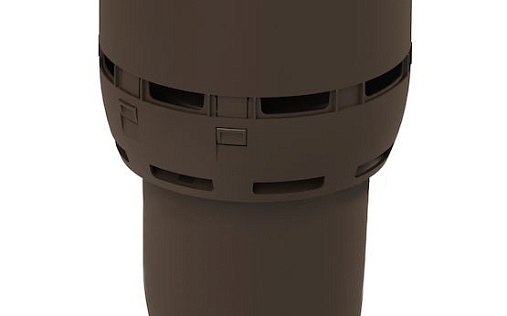 Вентиляционный выход Vilpe Flow диаметром 160/ИЗ/700 мм Коричневый