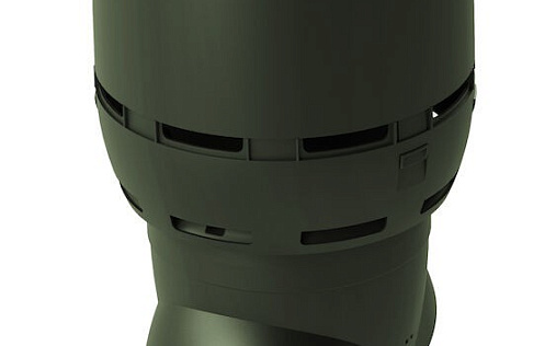 Вентиляционный выход Vilpe Flow XL диаметром 160/ИЗ/500 мм Зелёный