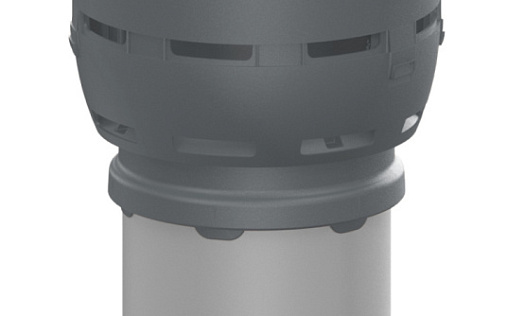 Вентиляционный выход Vilpe Flow XL 250C/ИЗ/450 Серый