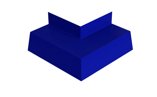 Угол отлива 50 внешний Grand Line с покрытием Полиэстер 0,45 мм RAL 5002