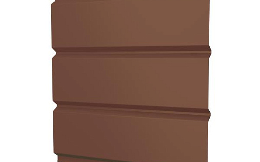 Металлический софит без перфорации Grand Line с покрытием Полиэстер 0,45 мм RAL 3009