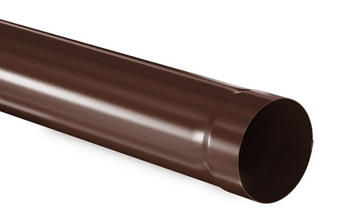 Водосточная труба Aquasystem Премиум 100 мм 1 м, Rooftop Drain PU, RAL 8017