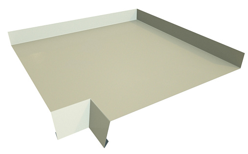 Угол отлива 250 внутренний Grand Line с покрытием Полиэстер 0,45 мм RAL 1015