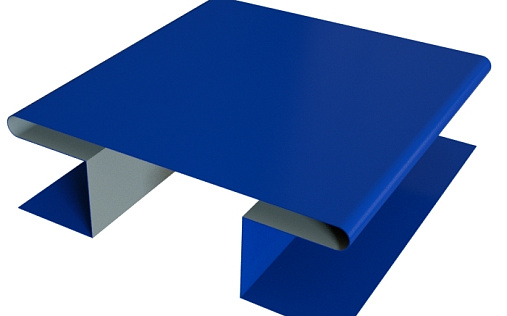 Планка H-образная стыковочная сложная Grand Line с покрытием Satin 0,5 мм RAL 5005