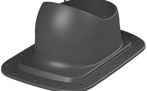 Проходной элемент Vilpe Classic Loiva 2K Антрацит