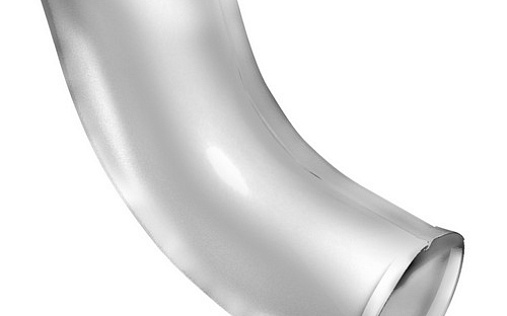 Колено стока Grand Line 90 мм RAL 9003