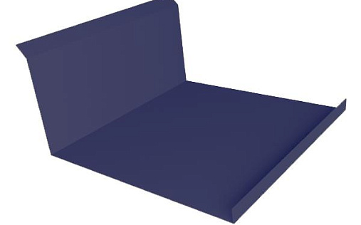 Планка нижнего примыкания 20х122х260х15 Grand Line с покрытием Полиэстер 0,7 мм RAL 5005