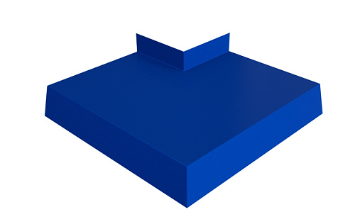 Угол отлива 150 внешний Grand Line с покрытием Полиэстер 0,45 мм RAL 5005