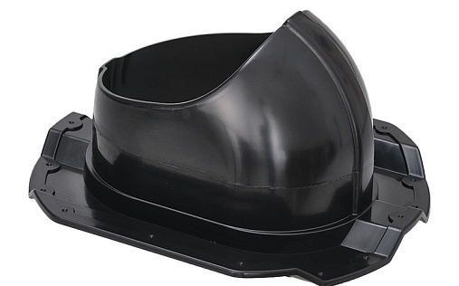 Проходной элемент Gervent Static для Профнастила-20 Чёрный