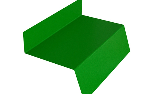 Отлив простой 70 Grand Line с покрытием Полиэстер 0,45 мм RAL 6002