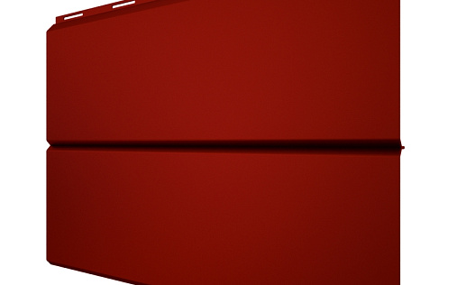 Металлический сайдинг Металл Профиль Lбрус XL Накатка RAL 3005 с покрытием Полиэстер 0.45 мм