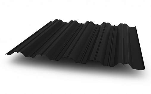 Профнастил НС35-1000 0,5 мм Полиэстер RAL 9004