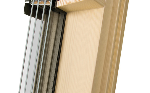 Мансардное окно Fakro FTT U8 114x140 с окладом EHV-AT и XDK