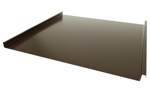 Двойной стоячий фальц Grand Line RR 887 с покрытием GreenCoat Pural Matt 0.5 мм