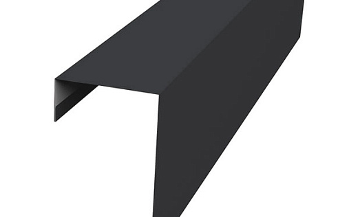 Торцевая фасадная планка фальц 65 мм Grand Line с покрытием Satin 0,5 мм RAL 7016