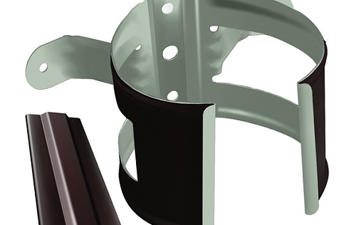 Кронштейн трубы на дерево Grand Line Optima 90 мм RR 32