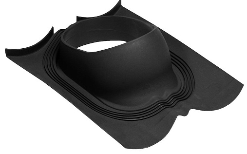 Проходной элемент Vilpe Decra 2K Чёрный для металлочерепицы типа Decra