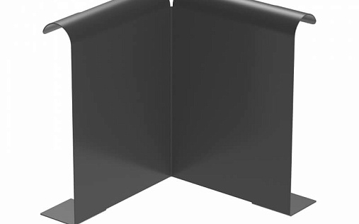 Угол внутренний к лицевой планке водосточной системы Galeco HIDDEN