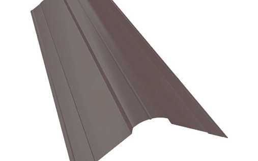 Планка фигурного конька 70x70 Grand Line с покрытием Полиэстер 0,45 мм RR 32