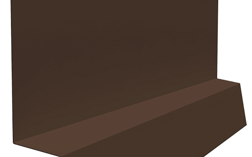 Планка начальная для фальца Grand Line с покрытием Satin 0,5 мм RAL 8017