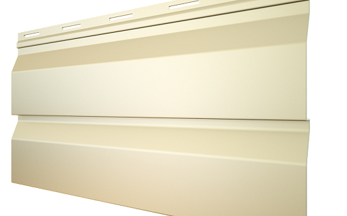 Металлический сайдинг Металл Профиль Корабельная доска RAL 9003 с покрытием Полиэстер 0.5 мм