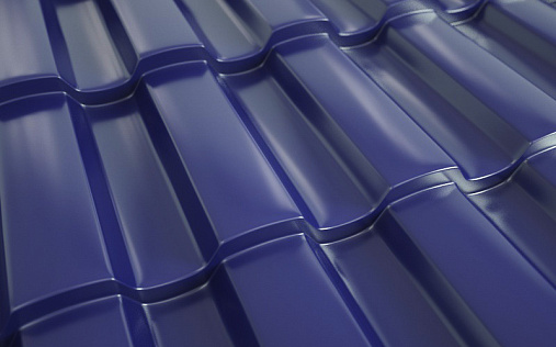 Металлочерепица Монтекристо-ML RAL 5005 с покрытием NormanMP 0.5 мм