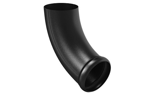 Декорированный отвод трубы Aquasystem Премиум 100 мм, Pural Matt, RR 33