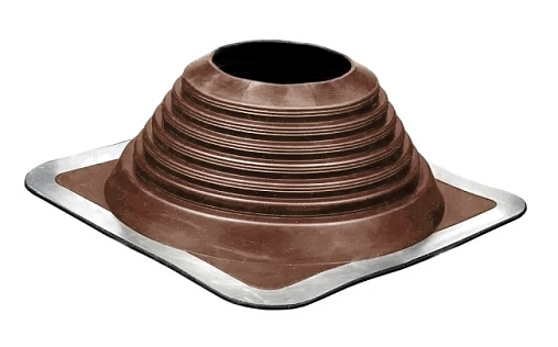 Проходка прямая Master Flash №7 диаметром 152-280 мм, 364х364 мм, коричневый, EPDM