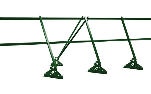 Кровельное ограждение Grand Line RAL 6002, 900 мм x 3 м