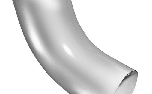 Колено трубы Grand Line 60° RAL 9003