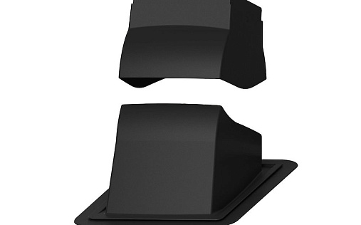 Проходной элемент Vilpe Piippu Modular Чёрный