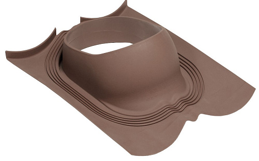 Проходной элемент Vilpe Decra 2K Коричневый для металлочерепицы типа Decra