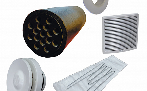 Приточный клапан Vilpe Velco VT-100 240х240 Светло-серый