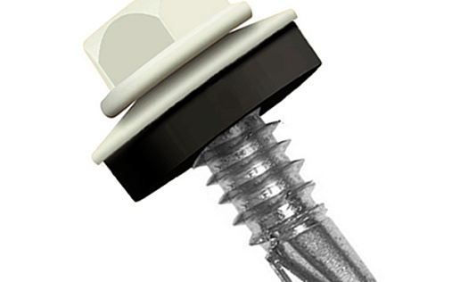 Кровельный саморез по металлу Daxmer 5,5x25 RAL 9002 (250 шт) сверло №3