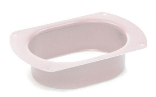 Воронка желоба врезная Grand Line Vortex 127 мм RAL 9003