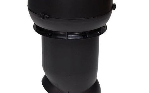 Вентиляционный выход Vilpe диаметром 160/ИЗ/500 мм Чёрный