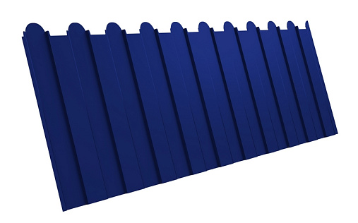 Фигурный профнастил С8-1150 (A) с покрытием Полиэстер 0.45 мм RAL 5002