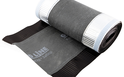 Аэроэлемент коньковый Grand Line коричневый, 5 м x 31 см