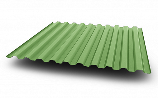 Профнастил С21-1000 0,3 мм Полиэстер RAL 6019