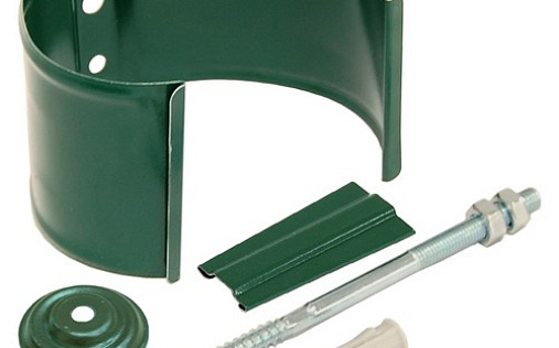 Кронштейн трубы на кирпич Grand Line 90 мм RAL 6005