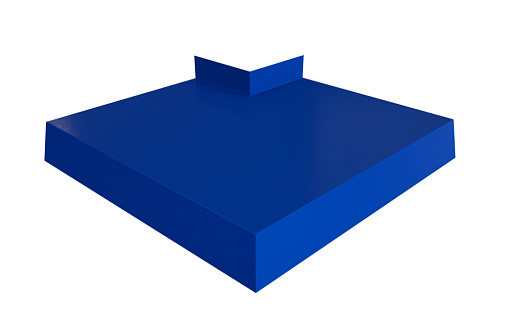 Угол отлива 200 внешний Grand Line с покрытием Полиэстер 0,45 мм RAL 5005