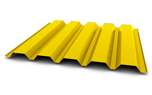 Профнастил С44-1000 0,7 мм Полиэстер RAL 1018