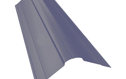 Планка фигурного конька 70x70 Grand Line с покрытием Полиэстер 0,45 мм RAL 5002