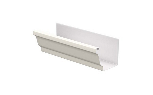 Водосточный желоб Foramina Прямоугольная 120х86 мм 3 м RAL 9010