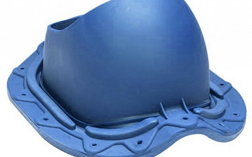 Проходной элемент Vilpe Muotokate Синий для металлочерепицы с профилем Monterrey